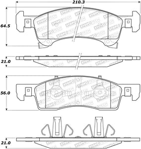 StopTech Street Brake Pads