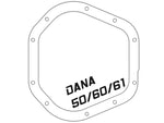 aFe Street Series Dana 60 Front Differential Cover Raw w/ Machined Fins 17-20 Ford Trucks (Dana 60)