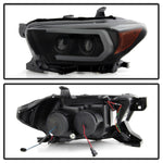 Spyder Toyota Tacoma 16-18 (SR5 Model Only) Projector Headlights Black Smoke PRO-YD-TT16-LB-BSM