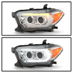 Spyder Signature Toyota Tacoma 16-18 (SR5 Model) Projector Headlights- Chrome (PRO-YD-TT16-LB-C)