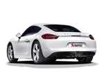 Akrapovic 12-15 Porsche Boxster (981) Slip-On Line (Titanium) w/ Titanium Tips