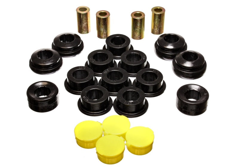 Energy Suspension 02-04 Acura RSX (includes Type S) Black Rear Control Arm Bushing Set