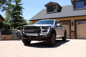 Road Armor 17-20 Ford Raptor Stealth Front Bumper w/Lonestar Guard - Tex Blk