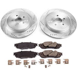 Power Stop 16-18 Lexus RX350 Rear Z23 Evolution Sport Brake Kit