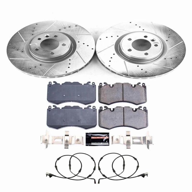 Power Stop 18-21 Land Rover Range Rover Sport Front Z23 Evolution Brake Kit