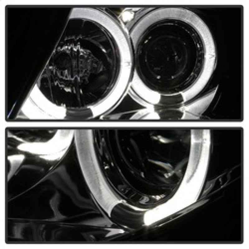 Spyder BMW Z4 03-08 Projector Headlights Halogen Model Only - LED Halo Smoke PRO-YD-BMWZ403-HL-SM