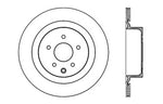 StopTech Infiniti G37 / Nissan 370Z SportStop Slotted & Drilled Rear Left Rotor