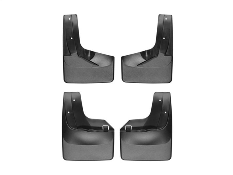 WeatherTech 07-17 Ford Expedition No Drill Mudflaps - Black