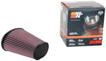 K&N Universal Clamp-On Air Filter 2.844x4.813in Flg ID x 6.5x4.75in B OD x 4.5x3.25in T OD x 7.5in H