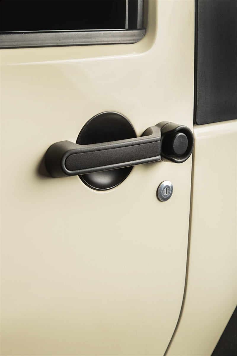 Rugged Ridge Door Handle Inserts Black 07-18 Jeep Wrangler 2 Door