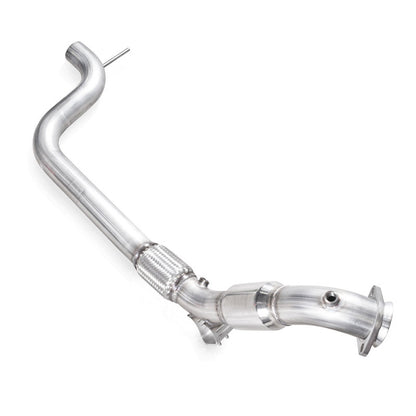 Stainless Works 2015-16 Mustang Downpipe 3in High-Flow Cats Performance Connection