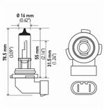 Hella Bulb H10/9145 12V 45W Py20D T4 Sb