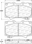 StopTech Street Brake Pads