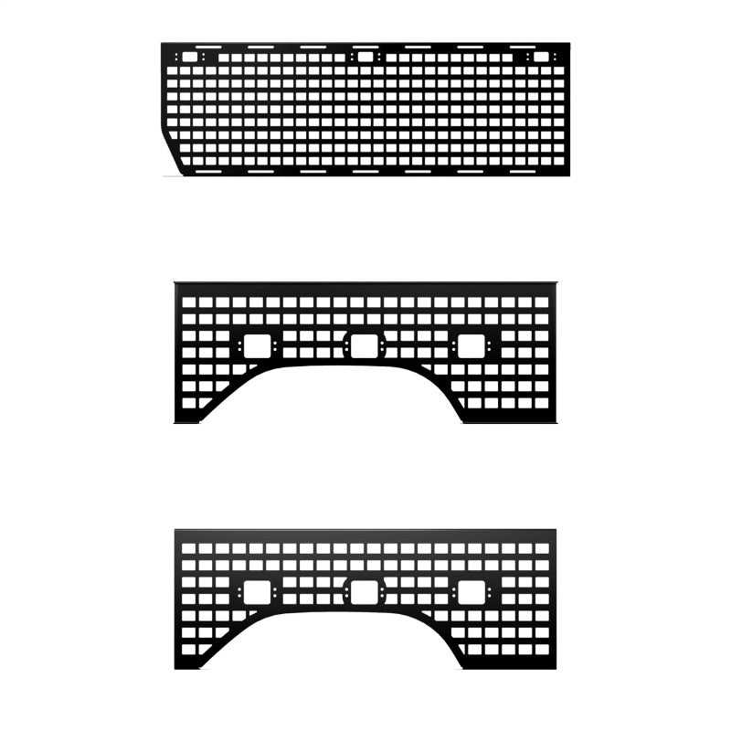 Putco 20-21 Chevy Silverado HD/Sierra HD - 6.8ft (Standard Box) Molle Driver Side Panel