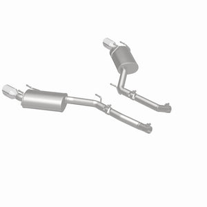 MagnaFlow Axle-Back Stainless Dual Split 4in Polished Tips 10-15 Chevrolet Camaro Convert. 3.6L V6