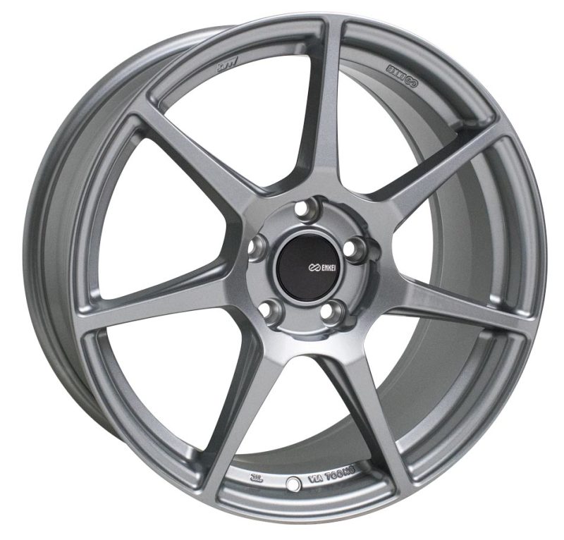 Enkei TFR 18x8.0 5x114.3 40mm Offset 72.6 Bore Diameter Storm Gray Wheel