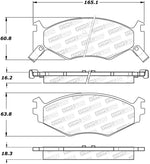 StopTech Street Brake Pads - Front