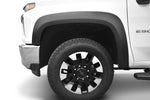 Bushwacker 2020 Chevrolet Silverado 2500 Extend-A-Fender Style Flares Front 2pc - Black