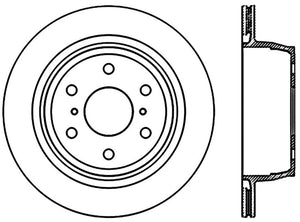 StopTech Power Slot 07-09 Cadillac Escalade / 07-09 Chevy Avalanche Rear Right Slotted CRYO Rotor