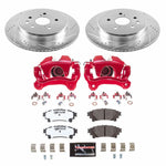 Power Stop 19-13 Lexus GS350 Rear Z26 Street Warrior Brake Kit w/Calipers