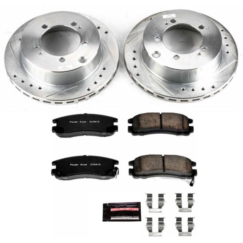 Power Stop 91-96 Dodge Stealth Rear Z23 Evolution Sport Brake Kit