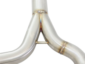 aFe MACHForce XP SS-304 Polish Tip 2.5in Dia Cat Back Exhaust 12-14 BMW 335i (F30) 3.0L (t)