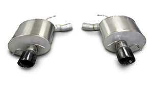 Corsa 2009-2014 Cadillac CTS Sedan V 6.2L V8 Black Sport Axle-Back Exhaust