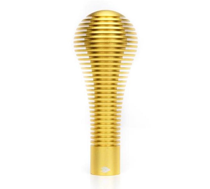 NRG Shift Knob Heat Sink Bubble Head Short Gold