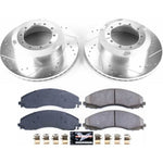 Power Stop 17-22 Ford F-550 Super Duty Rear Z23 Evolution Brake Kit