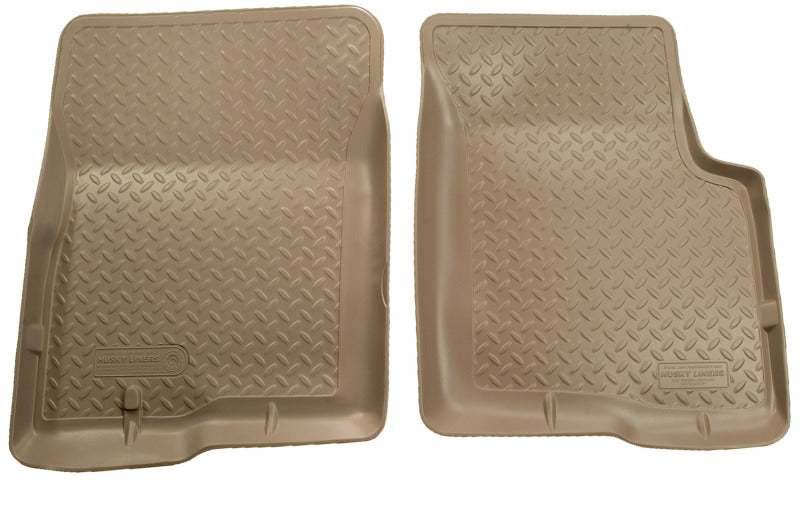 Husky Liners 97-12 Chevrolet Econoline Full Size Classic Style Tan Floor Liners
