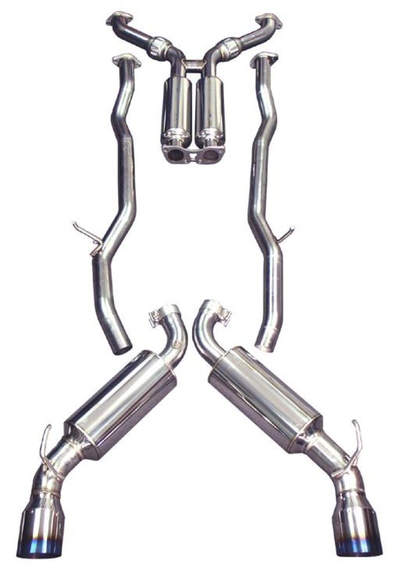 Injen 06-09 Civic Si Coupe Only 60mm Cat-back Exhaust w/ Titanium Tip