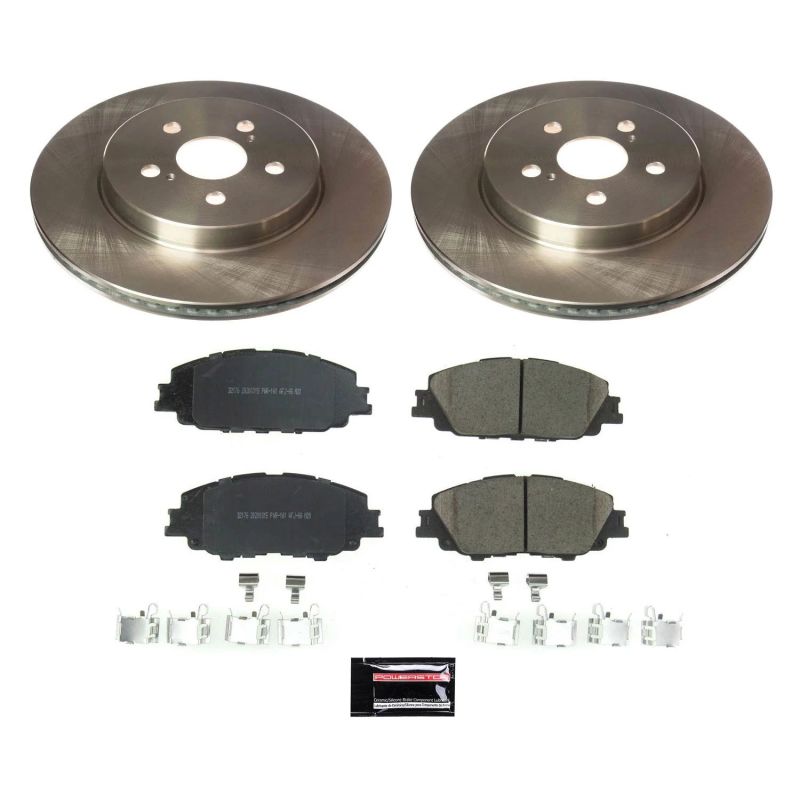 Power Stop 2019 Toyota Corolla Front Autospecialty Brake Kit