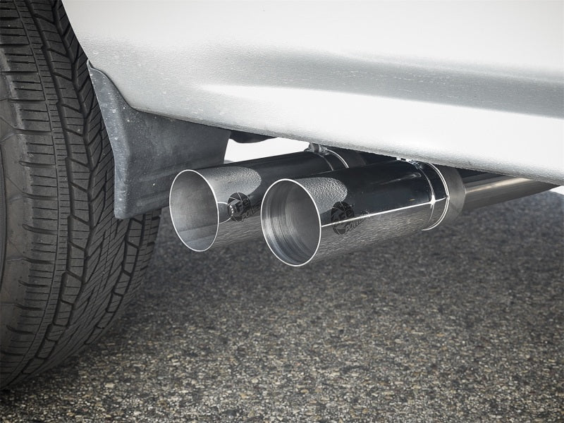 aFe Rebel Series 3in-2.5in 409 SS Cat-Back Exhaust 09-18 GM Silverado/Sierra 1500 V6-4.3L / V8-4.6L