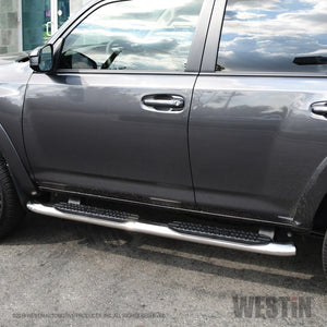 Westin 2014-2017 Toyota 4Runner SR5 PRO TRAXX 4 Oval Nerf Step Bars - SS