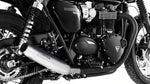 Remus 2016 Triumph Bonneville T120/T120 Black (Euro 4) Tapered Chrome Slip On - Right Side