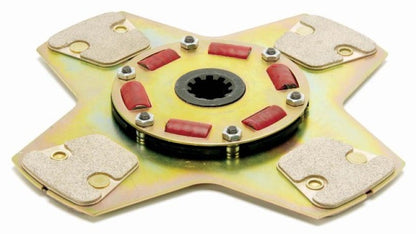 McLeod Disc Racing Only Sprung Hub Flat 4 Paddle 10.5in X 1-1/16 X10 Spline