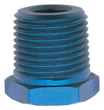 Russell Performance 1/2in Male to 3/8in Female Pipe Bushing Reducer (Blue)