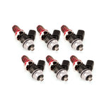 Injector Dynamics 1340cc Injectors - 48mm Length - 11mm Gold Top - S2000 Lower Config (Set of 6)