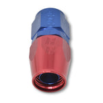 Russell Performance -20 AN Red/Blue Straight Full Flow Hose End