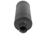 aFe MACH Force-Xp 409 SS Muffler w/ Black finish 2-1/2in Inlet & Oulet 14in x 16in Diameter