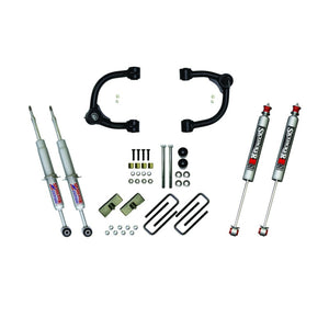 Skyjacker 3in Upper A-Arm Kit with Performance Struts and Rear Blocks and M95 Monotube Shocks