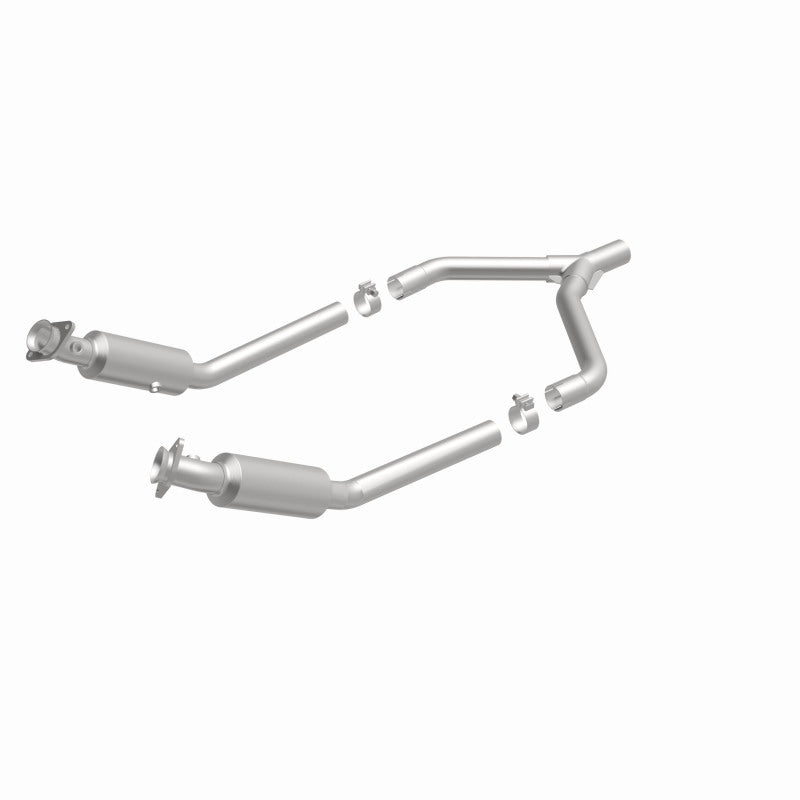 MagnaFlow Direct Fit Catalytic Converter 05-10 Ford Mustang 4.0L Y-Pipe Assembly