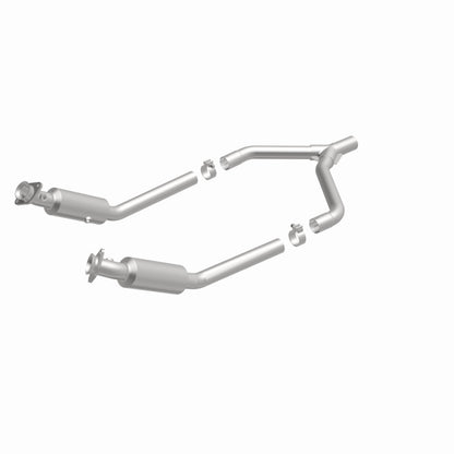MagnaFlow Direct Fit Catalytic Converter 05-10 Ford Mustang 4.0L Y-Pipe Assembly