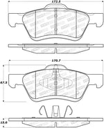 StopTech Street Brake Pads