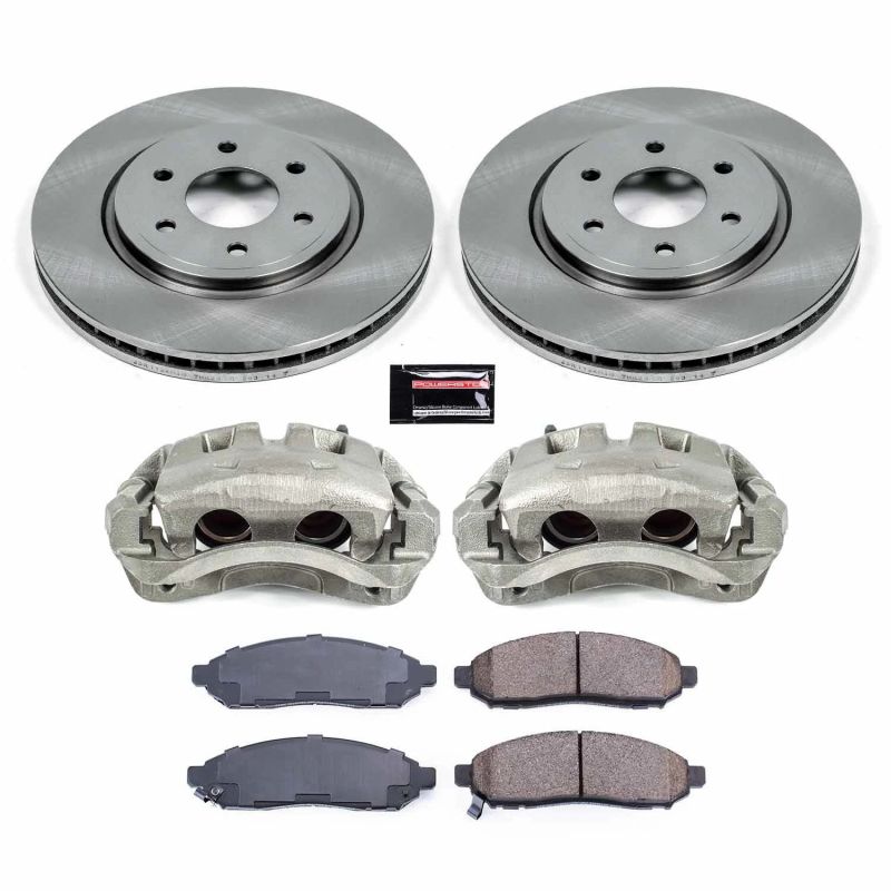 Power Stop 16-22 Nissan Frontier Front Autospecialty Kit w/Cals