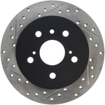 StopTech Sport Drilled & Slotted Rotor - Rear Right