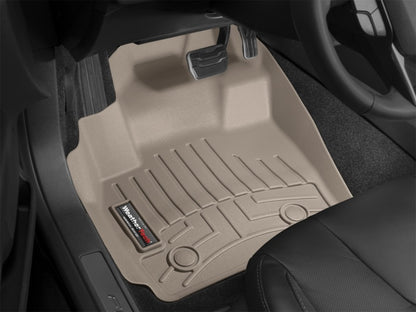 WeatherTech 05+ Nissan Frontier Crew Cab Front FloorLiner - Tan