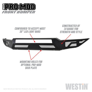 Westin 17-19 Ford F-250/350 Pro-Mod Front Bumper