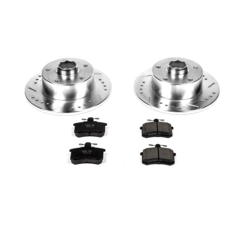 Power Stop 96-97 Audi A4 Rear Z23 Evolution Sport Brake Kit