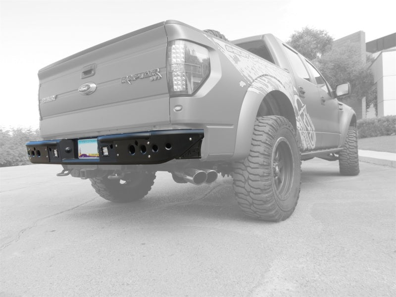 Addictive Desert Designs 10-14 Ford F-150 Raptor Venom Rear Bumper w/ Backup Sensor Cutouts